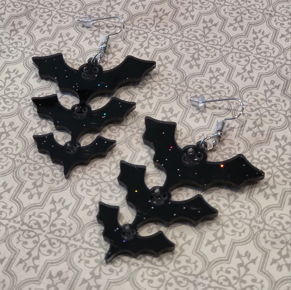 Bat Earrings